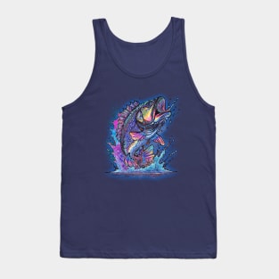 Bass Fishing Tank Top